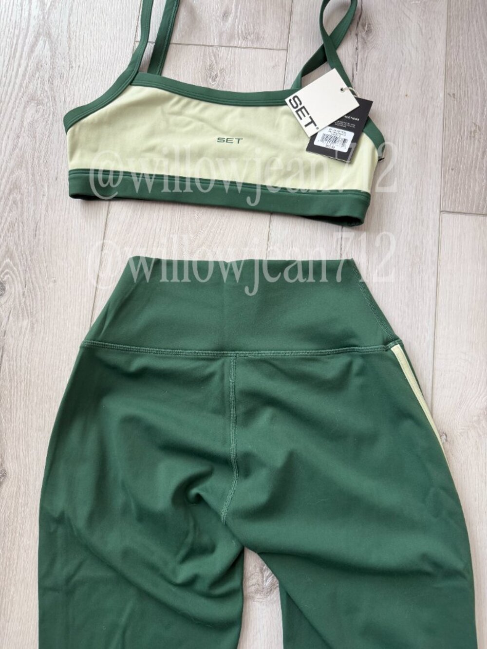 SET Active - S/M - Lawn from Club SET - Bra and Leggings set - Picture 9 of 9